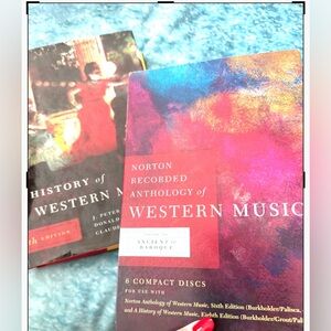 Set:History Of Western Music 8th Ed. Book & Norton Recorded Anth. CDS (Vol. 1)